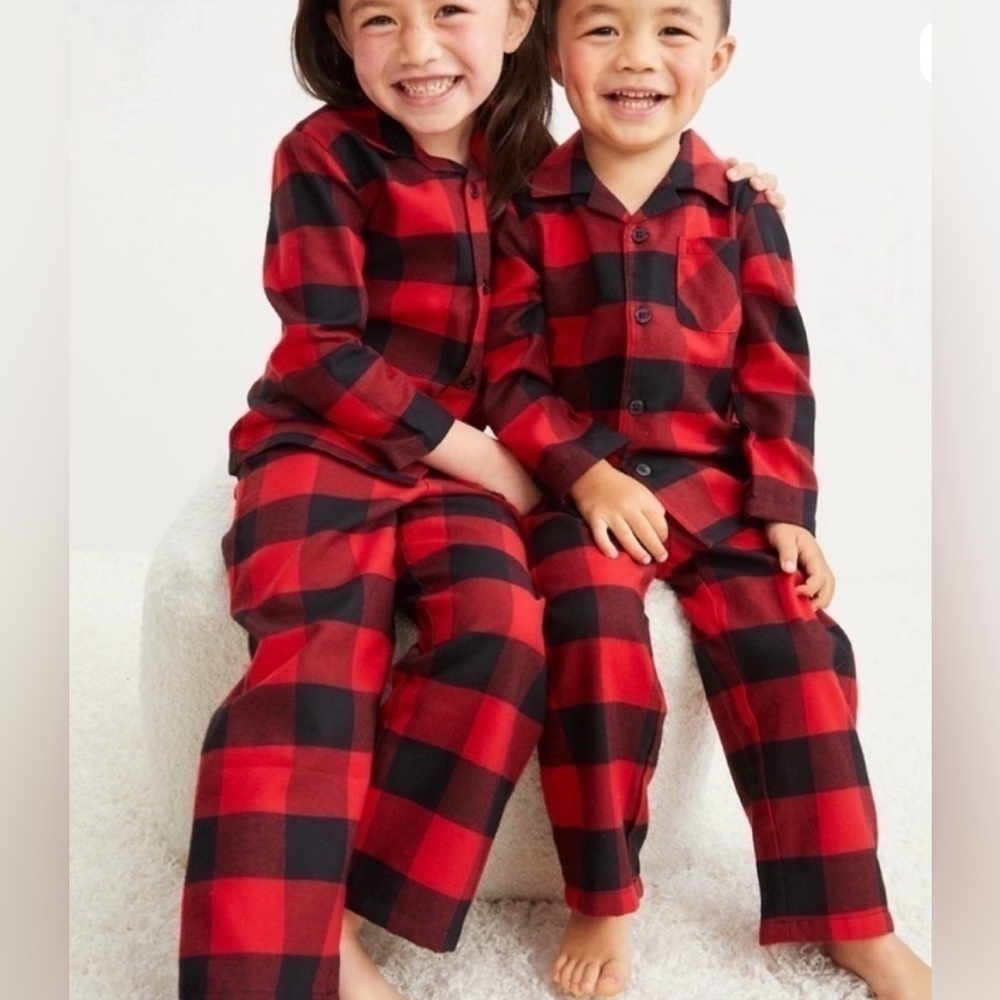 Buffalo Plaid Kids Pajamas